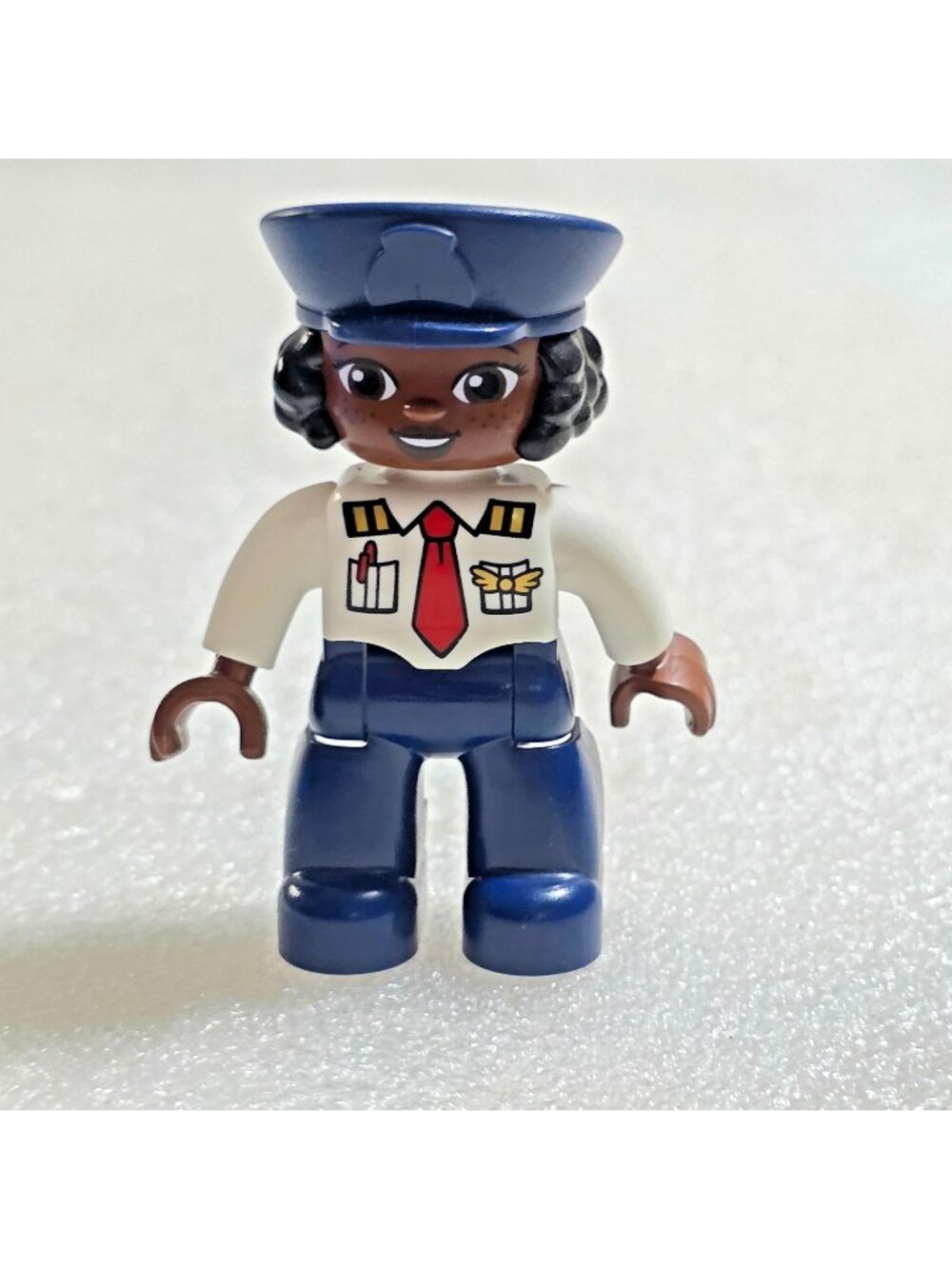 LEGO Duplo Airplane Pilot‎ African-American Woman Airline Replacement Figure